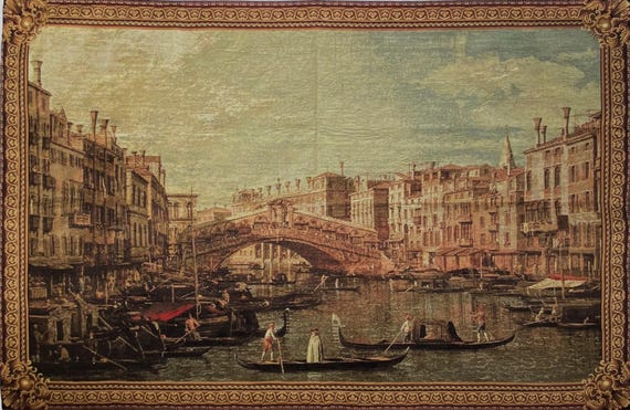Le Grand Canal, vu du pont du Rialto - Wikipédia