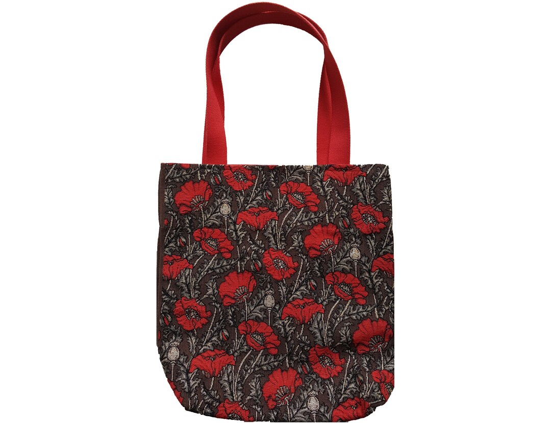 BELGIAN Tapestry Woven Hand Finished Tote Shoulder Bag