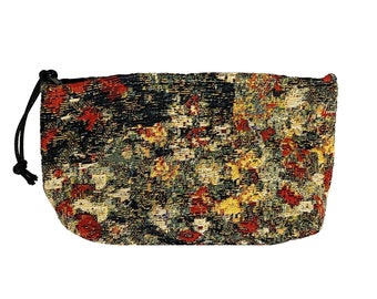 Monets House Maison Monet (part of) BELGIAN TAPESTRY Trousse Purse Pouch Toiletry Cosmetic Bag 20CM X 15CM, with zip