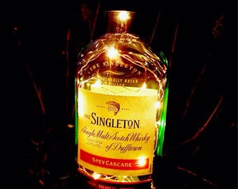 Singleton Whisky Fairy Light Lamp