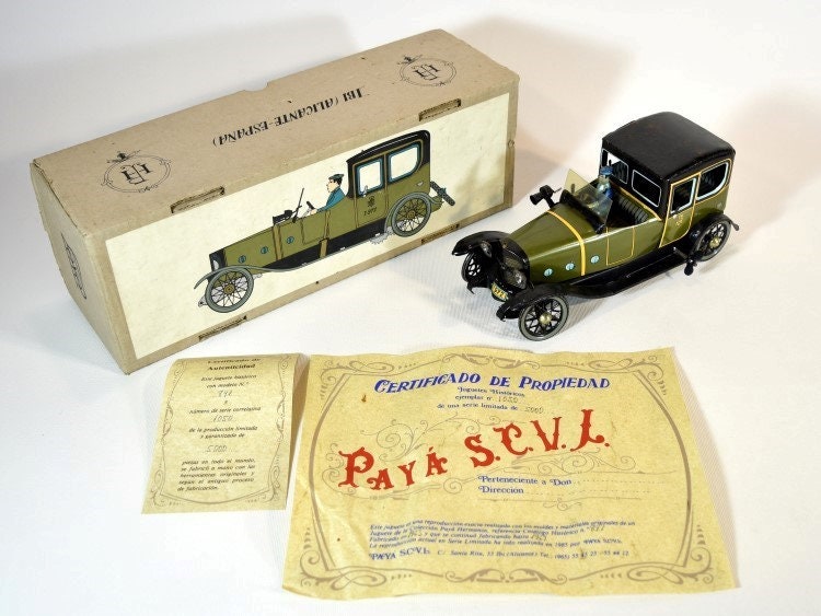 Vintage BIG PAYA HERMANOS 841 Lmousine Coupe 1923 - 15