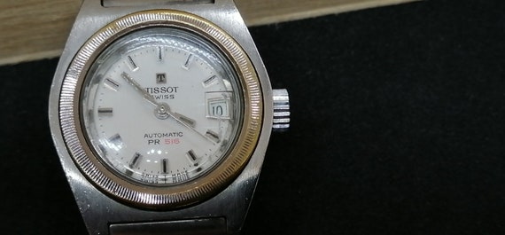 Vintage Rare TISSOT PR 519 Calendar Automatic Lad… - image 5