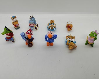 Vintage Joblot 9 surprise Gifts Figures Ferrero Rocher toys 1992-1998 4cm/ 1.57"