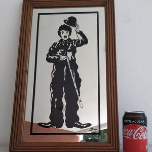 Mirror Charlie Chaplin - Etsy
