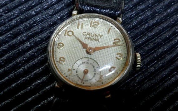 profundidad Investigación amortiguar Vintage Cauny Prima la Chaux-de-fonds Automatic 15 - Etsy