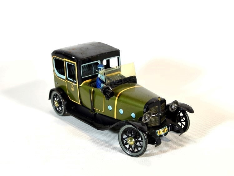 ミニカー Vintage paya wind Up Limousine Coupe 841 Vintage Paya Wind-Up Limousine Coupe 841 Tin Litho Toy Car