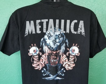 METALLICA PUSHEAD Eyeballs 80s tシャツ