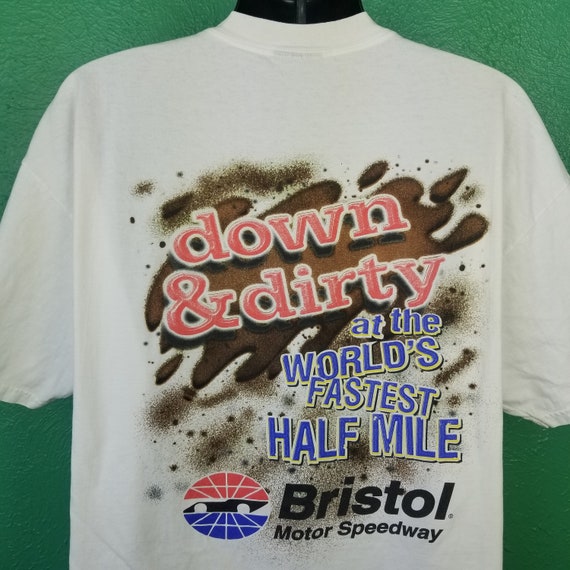 Vintage 90's Bristol Motor speedway Down & Dirty … - image 6