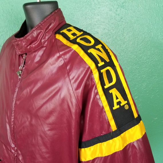 vintage honda leather jacket