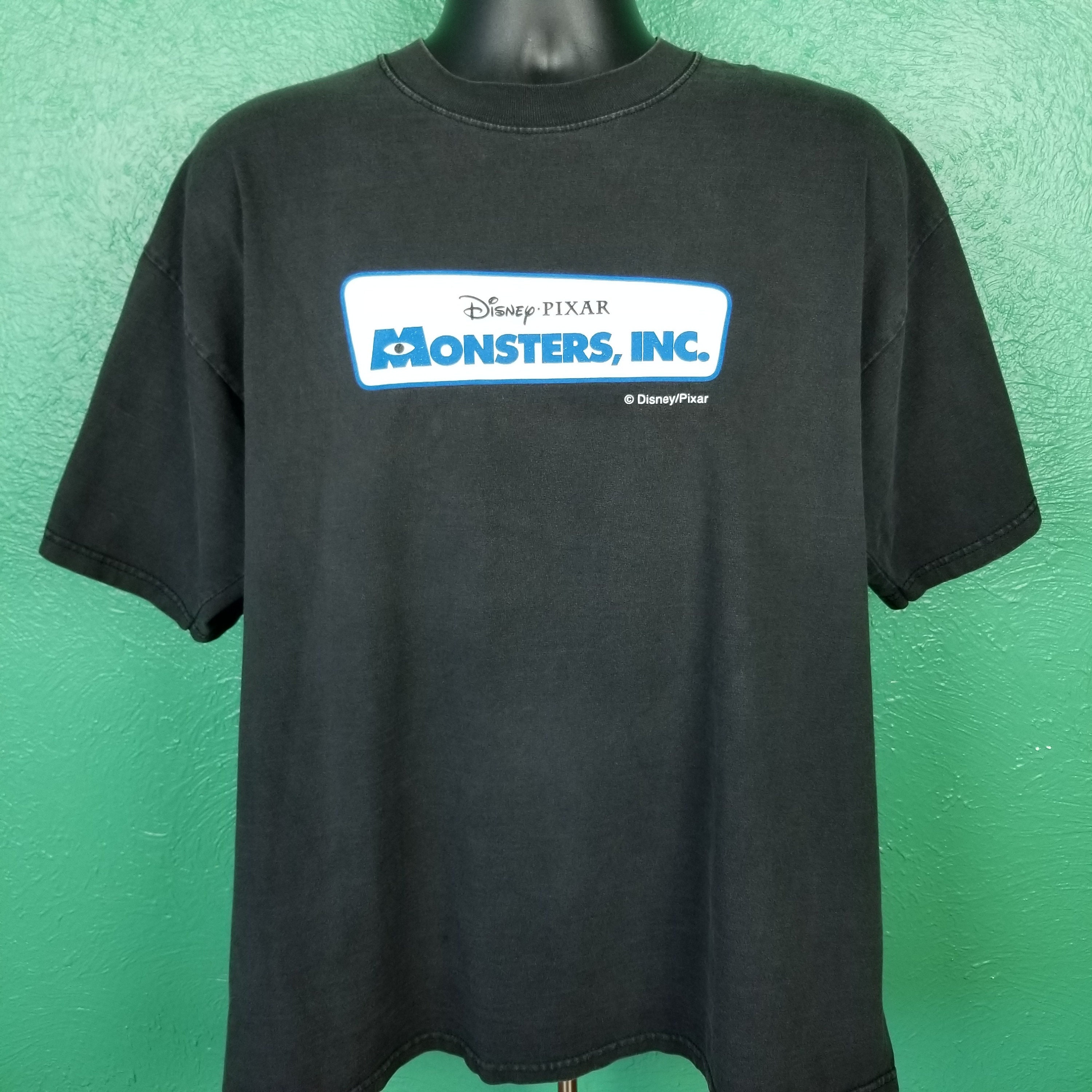 Vintage Monster Inc Disney We Scare Because We Care Movie Promo 