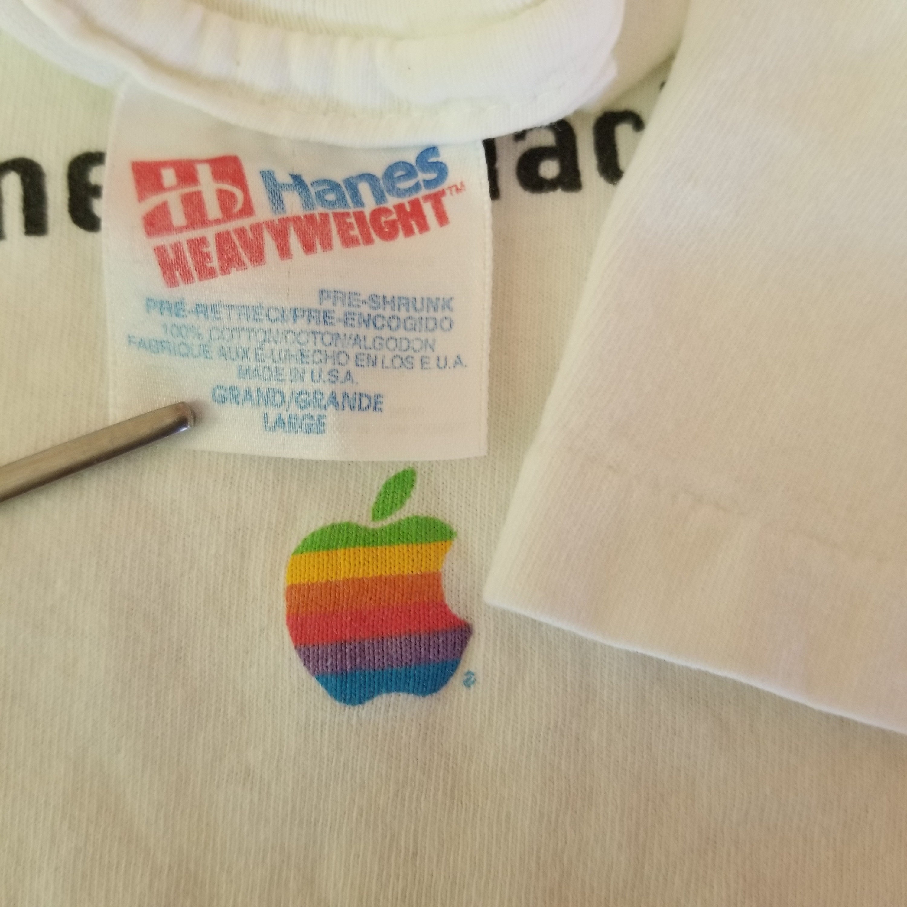 Apple社 Macintosh 非売品 レインボーキーリング レア 希少 Apple社 Macintosh 非売品 レインボーキーリング レア 希少