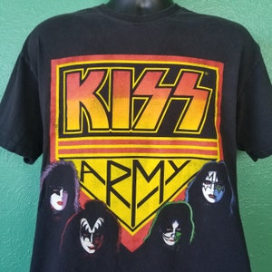 Vintage Kiss Army 90s T Shirt - Etsy 