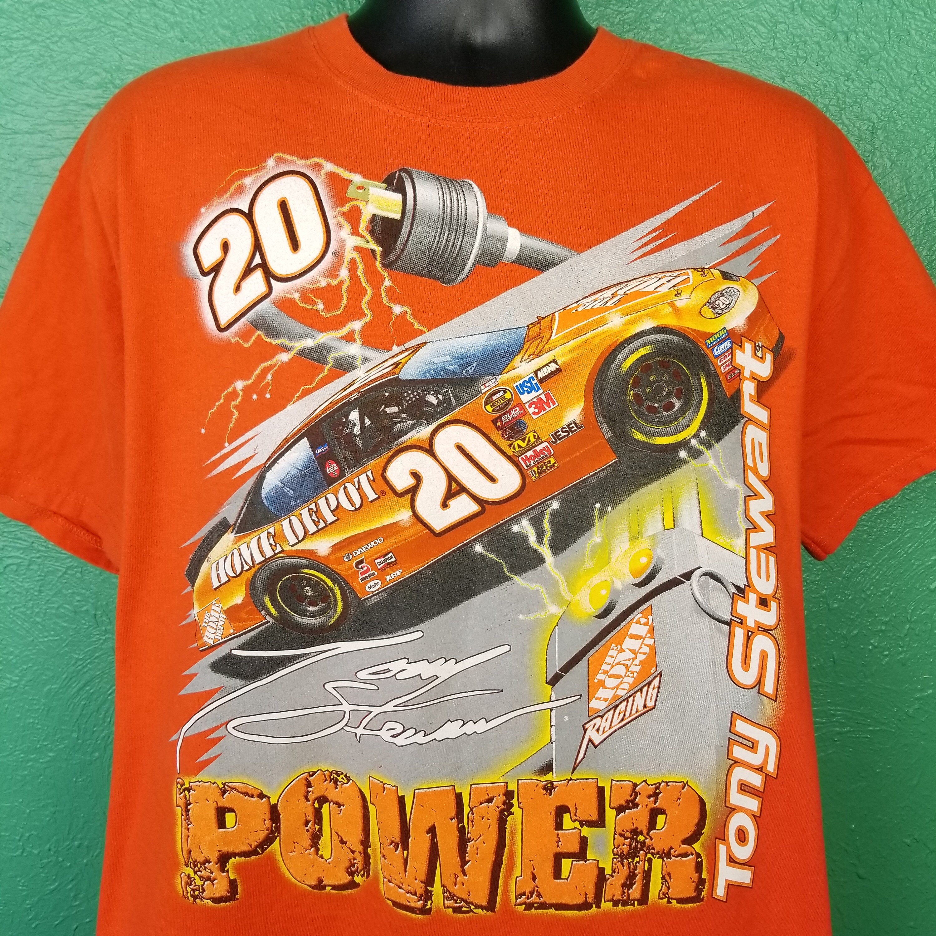 Vintage Tony Stewart Nascar Racing Home 