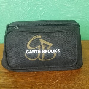 Vintage 90&#39;s Garth Brooks Concert Tour Souvenir Fanny Pack Waist Bag Pouch Belt