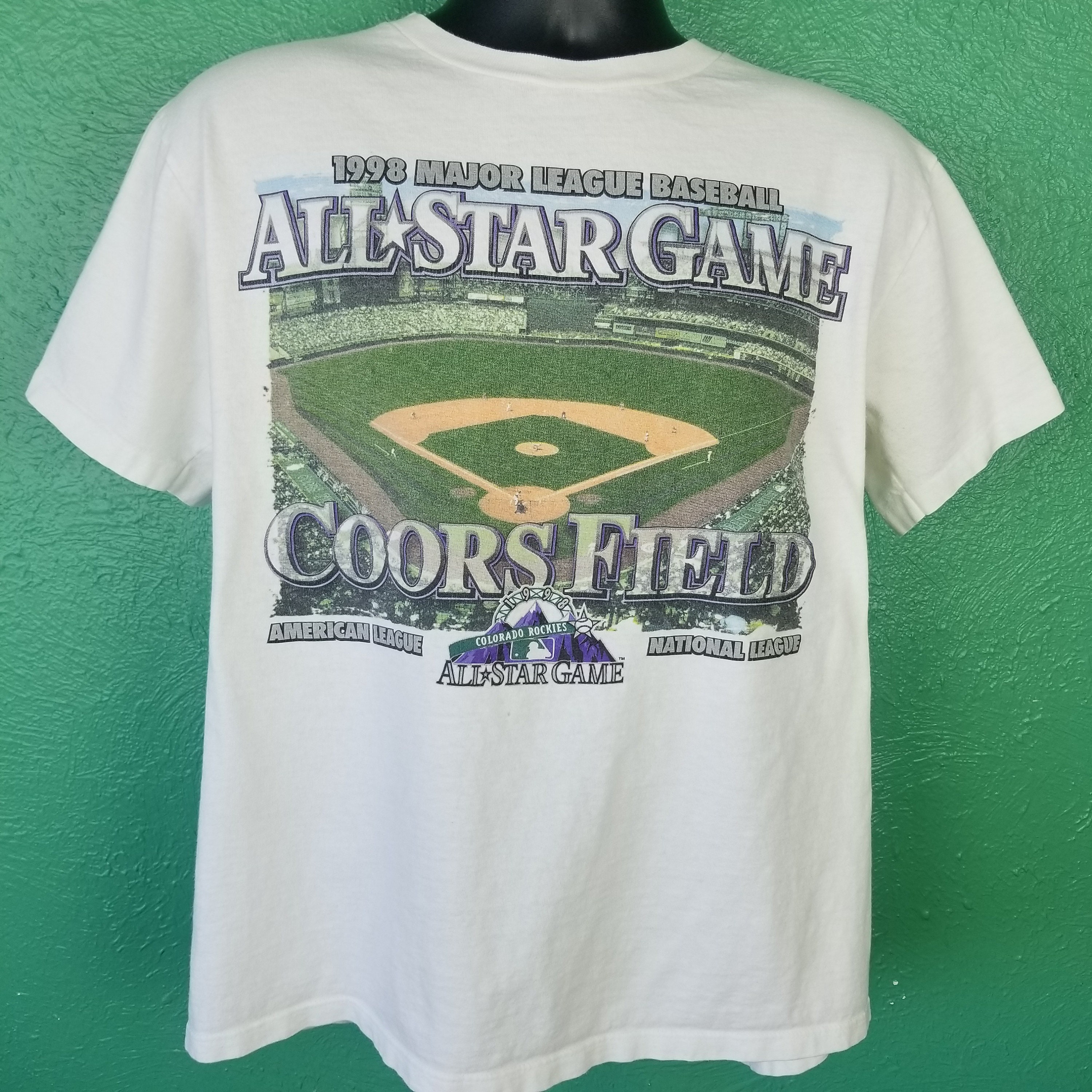 New Vintage Deadstock Colorado rockies Tshirt 1994 Tshirt Tee Shirt MLB  90’s VTG