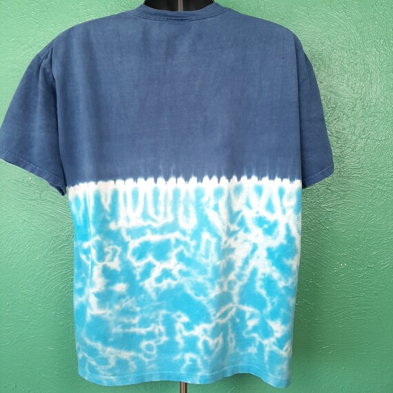 Vintage 90s Disneyland Tie Dye Shirt xl Castle Ti… - image 3