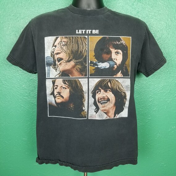 HELP THE BEATLES PROMO SHIRT T-Shirt Retro Lennon McCartney Harrison Ringo