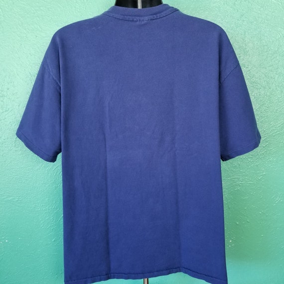 Vintage 80s Arizona Blue Shirt Outrun Vaporwave S… - image 4