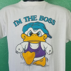 im the boss duck t shirt