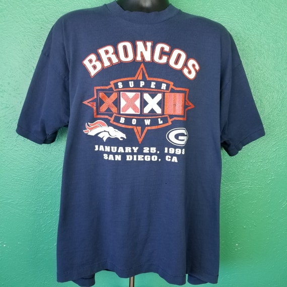Vintage 90s Denver Broncos Super Bowl XXXI Champi… - image 2