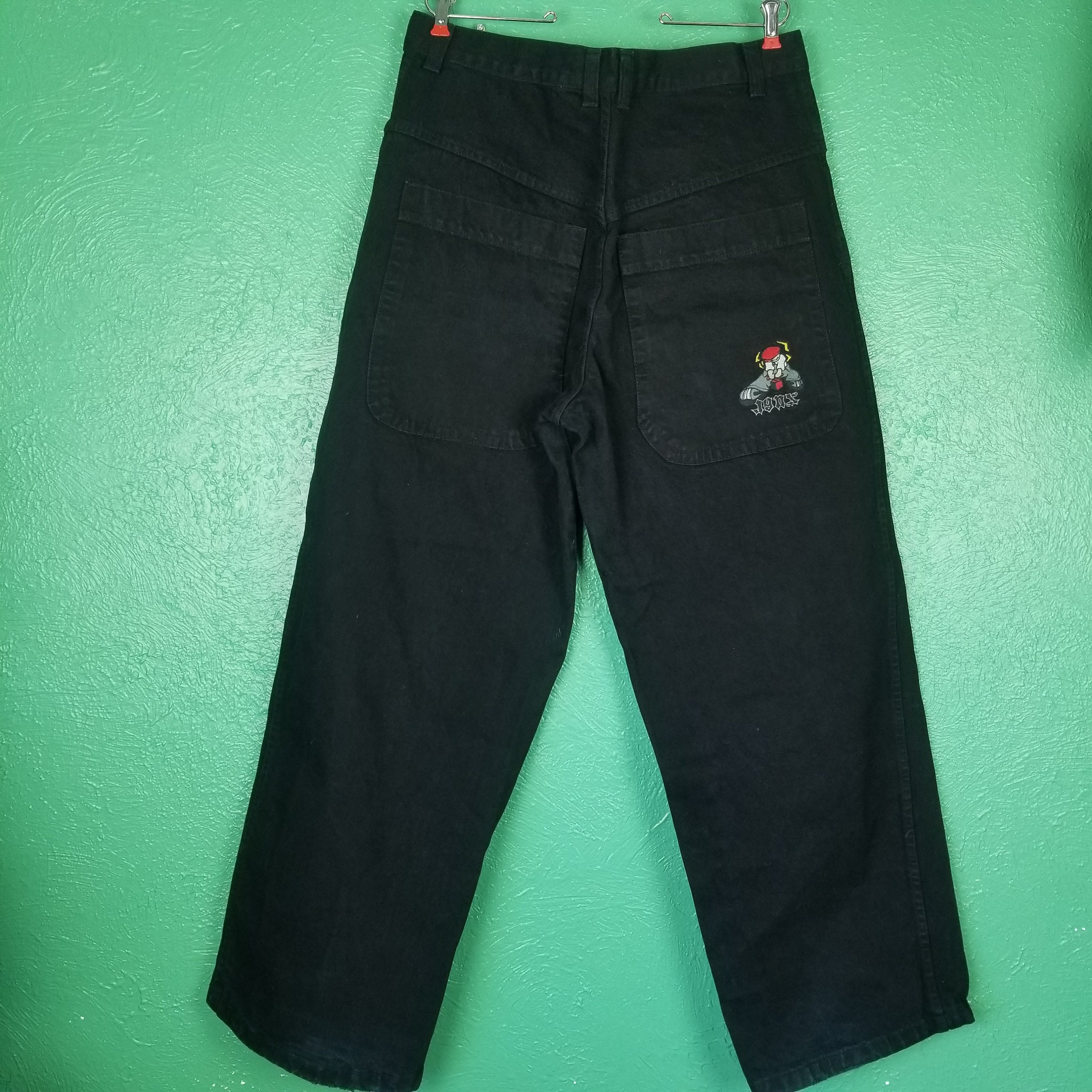 パンツ jynx Black denim pants JNCO 00s 90s W38 jynx Black denim pants JNCO 00s 90s W38 - メルカリ