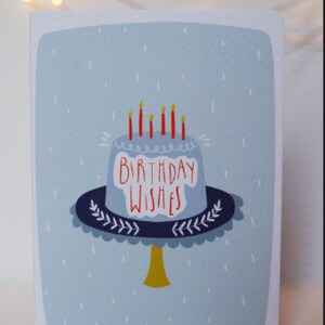Birthday Wishes Quirky Greeting Card - Etsy