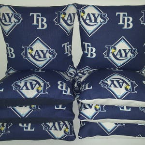 Set Of 8 Tampa Bay Lightning Cornhole Bean Bags FREE SHIPPING Set Of 8 Tampa Bay Lightning Cornhole Bean Bags FREE SHIPPING
