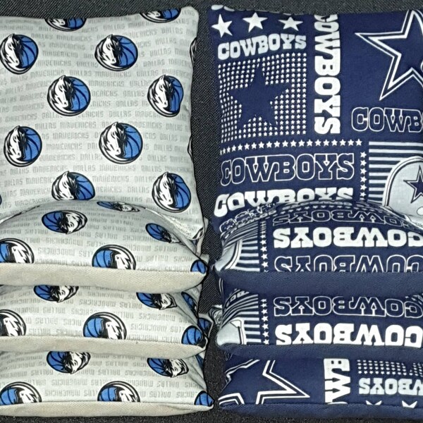 Dallas Cowboys Bean Bags Etsy