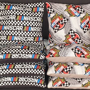 Set of 8 Nascar Racing Cornhole Bean Bags FREE SHIPPING