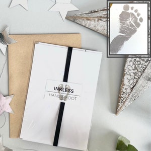 Inkless Baby Hand and Foot Print Kit, Hand and Foot Print Kit, Baby Footprint Kit, Ink free Prints, New Baby Gift, Baby Shower Gift