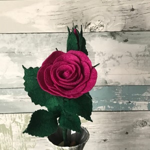 Rose Felt Flowers, Handmade Flower, Large, handmade gift, Anniversary, Spring Decor, Easter, Mother’s Day, Valentine’s Day