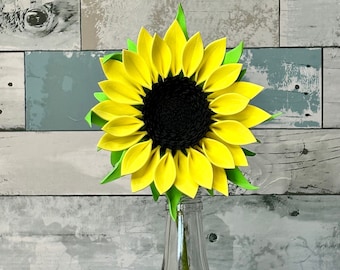 Sunflower, Foamorian Flower, Sunflowers, Handmade