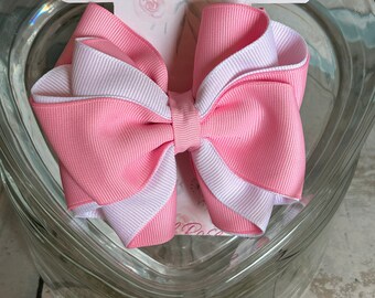 Mylena Butterly Double Layered Bow, Butterfly Hair Clip, Handmade
