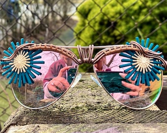 Bifocal Reading Sunglasses, Stylish Rave Eyewear, Magnifying Lens