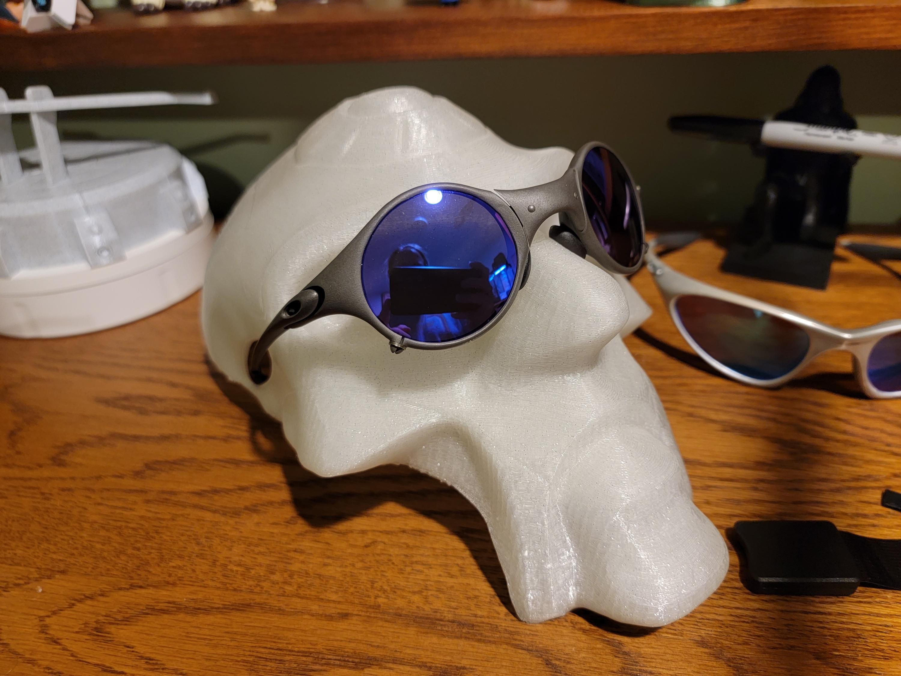 Oakley/オークリー  ディスプレイボブヘッド NEW CUSTOM BOB HEAD X-METAL DISPLAY FOR OAKLEY SUNGLASSES STAND