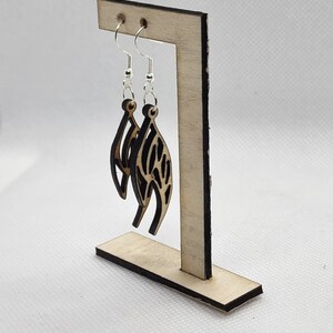Laser Cut Earrings -  Crossroads