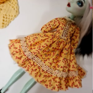 Clothes for Monster High dolls 17 inches. Dress for dolls Monster High 17 inches