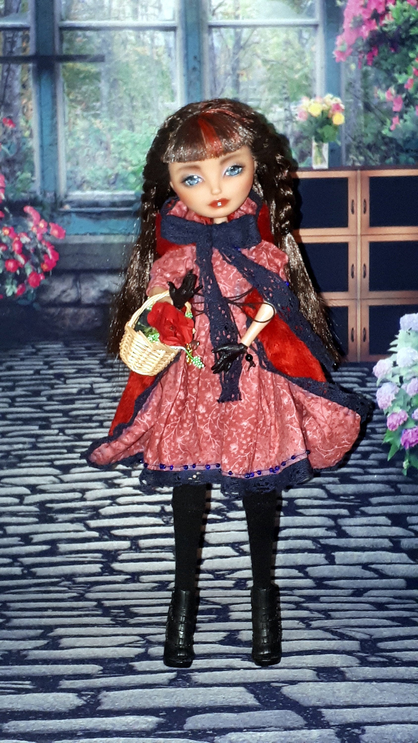 OOAK Cerise Hood Ever After High Doll Repaint Custom Etsy
