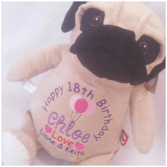 baby's first teddy bear personalised