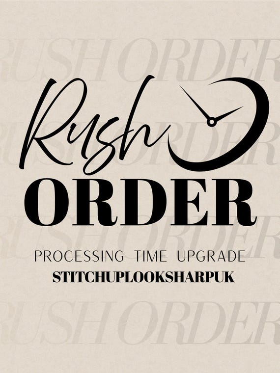 Rush Order