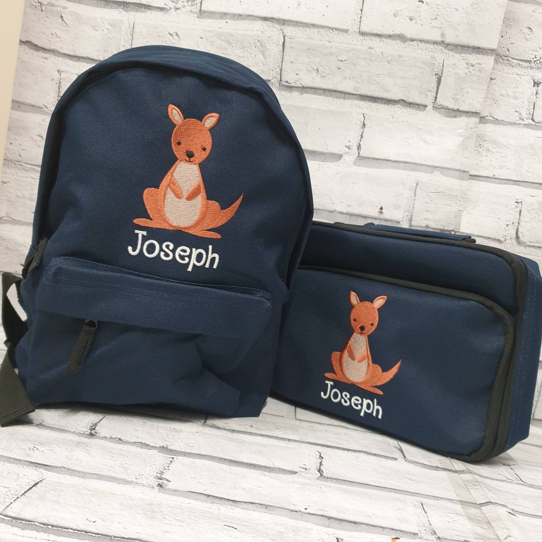 Mochila y bolsa para el almuerzo personalizadas para niños