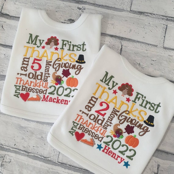 My 1st cheap thanksgiving bib