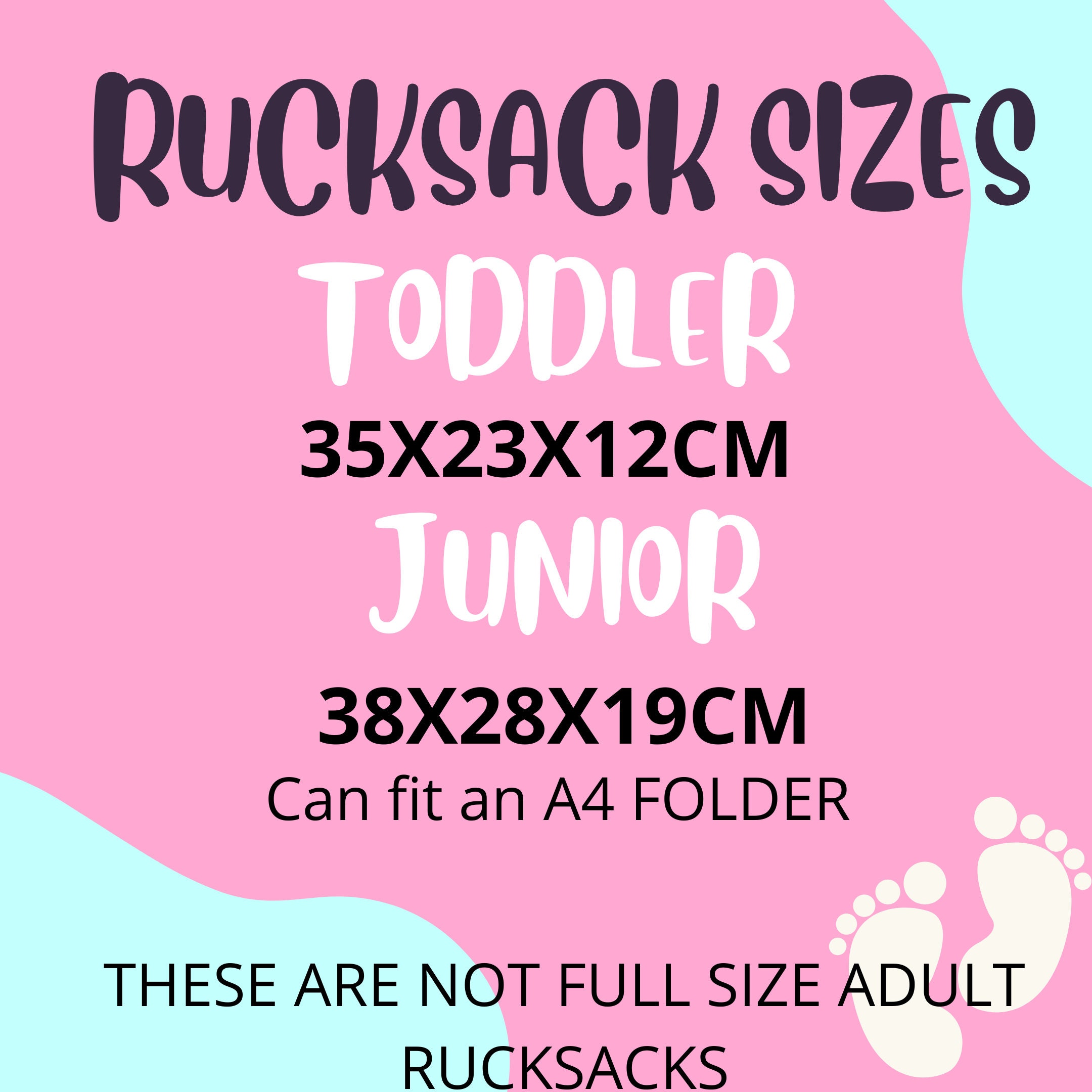 Personalised Bunny Rabbit Backpack Rucksacknursey School 