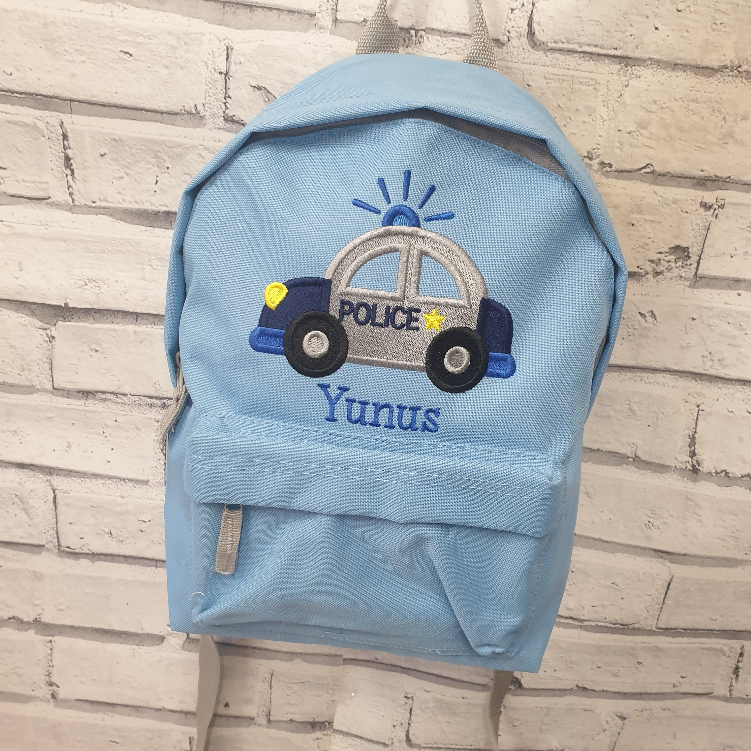 Police top school bag