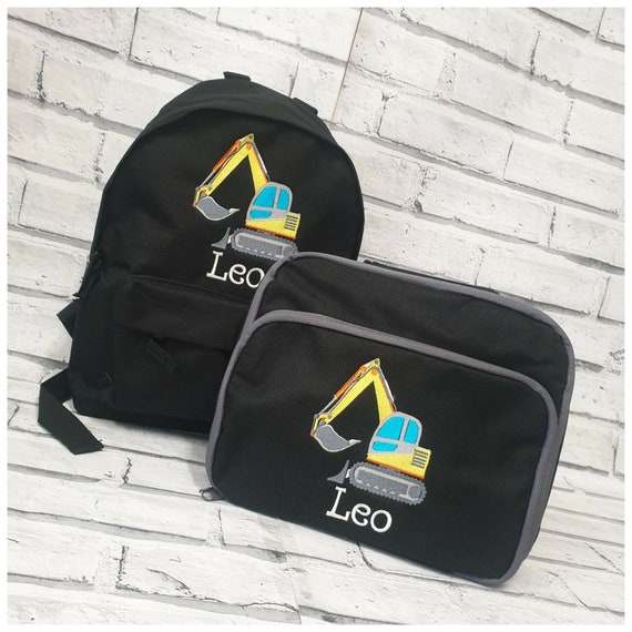Personalised Toddler Backpack and Lunch Bag Set Rucksack Lunch