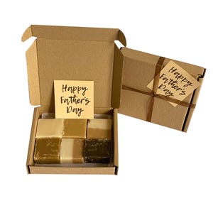 Jeden Anlass! Geschenkbox mit luxuriösen handgemachten Fudge. Verschiedene Geschmacksrichtungen. Personalisieren.