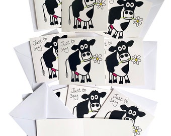 NEW in! Pack of 10 Top quality THANK YOU Cards. White envelopes.