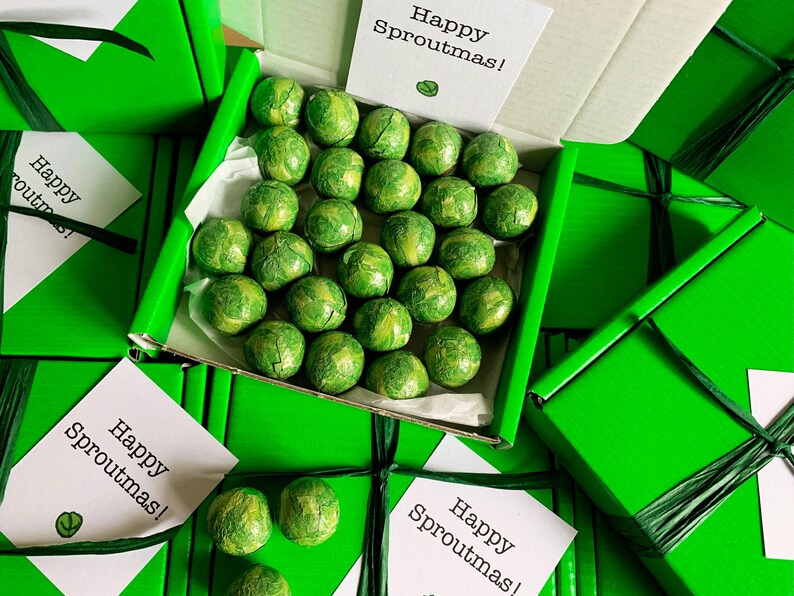 Tiny Treats Little White Box of Chocolate Snowmen Ideal Christmas