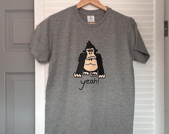 Pop up collection! Size XS only. Mens GORILLA tee.