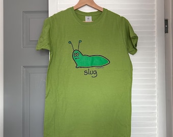 Pop up collection! Size XS only. Mens SLUG tee.
